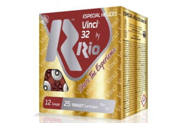 Image of RIO Ammunition Vinci 32 Shotshells 12ga 2-3/4in 1-1/8oz 1250 fps Size 7.5 25/ct, VC3275