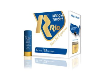 Image of RIO Ammunition Wing &amp; Target Light Recoil 12ga 2 3/4in 1oz 1150fps Size 8 25rd, WT28LT8
