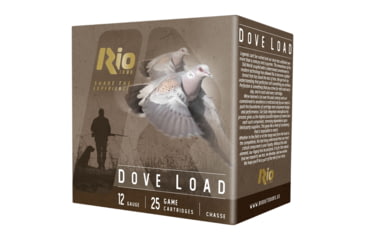 Image of Rio Outdoors Corp Rio Dove Load Shotshells 12ga 2-3/4" 1-1/8oz 1200fps #8 25/ct, RDL328