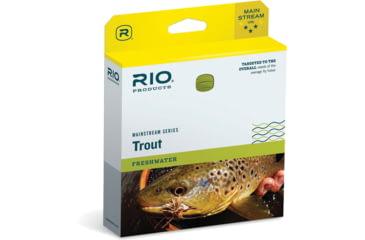 Image of RIO Products Mainstream Type 3 Full Sinking Line, Brown, 4wt, RIO-20370