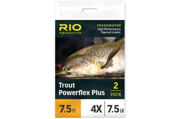 Image of RIO Products Powerflex Plus 9ft 6X Leader, 2-Pack, RIO-24409