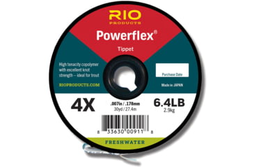 Image of RIO Products Powerflex Tippet, 3Pack, 0X-2X, RIO-22074