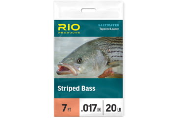Image of RIO Products Striped Bass Tapered Leader, 7ft, 25Lb, RIO-24068