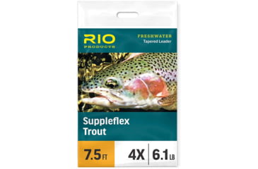 Image of RIO Products Suppleflex Trout Leader, 9ft, 6X, RIO-24113