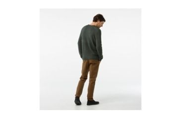 Image of Smartwool Ripple Ridge Crew Sweater-Men's, Scarab H-Medium Gray Heather, Medium, SW000297A76-M