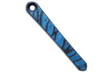 Image of Ripps Garage Tech Ripps Garage Tech Chris Reeve Knives Pocket Clip - Matte Blue Timascus, Blue, adult, BHQ-202713