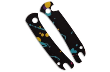 Image of Ripp'S Garage Tech CIVIVI Qubit Cordura Skin Set, Black/Blue/Yellow Handle, Black/Blue/Yellow, One Size, BHQ-202657