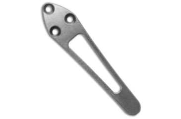 Image of Ripp'S Garage Tech Spyderco Shaman Titanium Pocket Clip, Gray, 2.20 inch, BHQ-202699