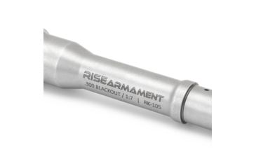 Image of RISE Armament 10.5 Inch Barrel, 1/7 Twist, 416R Stainless Steel, Glass Bead Satin Finish, 10.5 inch, Silver, BK-105-300-SS