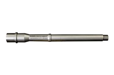 Image of RISE Armament .300 Blackout Barrel, 1/7 Twist, 416R Stainless Steel, Glass Bead Satin Finish, 10.5 inch, Silver, BK-105-300-SS