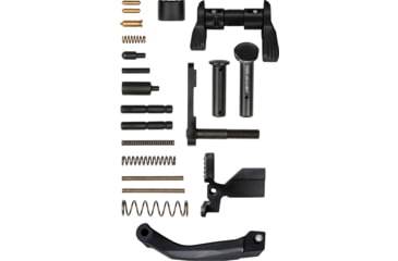 Image of RISE Armament AR-15s Premium Lower Parts Kit, Black, 12003-ADV