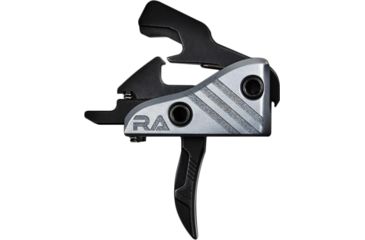 Image of RISE Armament BLITZ 3.5lb Drop-In Trigger w/ Anti Walk Pins, Silver/Black, RA-524-BLK