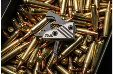 Image of RISE Armament BLITZ 3.5lb Drop-In Trigger w/ Anti Walk Pins, Silver/Black, RA-524-BLK