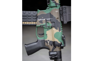 Image of RISE Armament BLITZ 3.5lb Drop-In Trigger w/ Anti Walk Pins, Silver/Black, RA-524-BLK