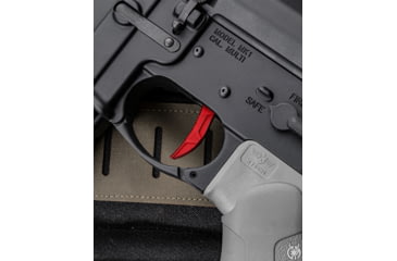 Image of RISE Armament BLITZ Drop-In Trigger w/ Anti Walk Pins, 3 - 3.5 lb Pull Weight, Black/Red, RA-524-RED