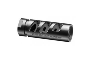 Image of Rise Armament Compensator .308/7.62x51 Muzzle Device, Black, Small, RA-701-308-BLK