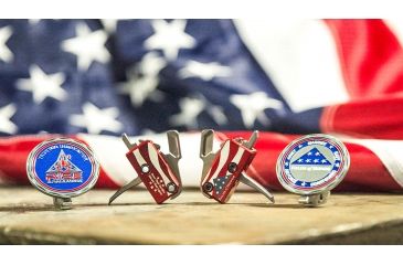 Image of Rise Armament Folds of Honor AR Performance Trigger,Straight Blade,3.5lb Pull Weight,Anodized Aluminum RA-13FOLDS-PT