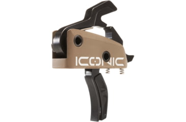 Image of RISE Armament ICONIC Independent Two-Stage Trigger, Flat Dark Earth, T22-FDE