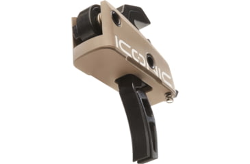 Image of RISE Armament ICONIC Independent Two-Stage Trigger, Flat Dark Earth, T22-FDE