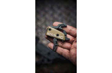 Image of RISE Armament ICONIC Independent Two-Stage Trigger, Flat Dark Earth, T22-FDE