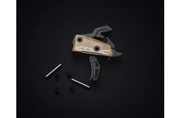 Image of RISE Armament ICONIC Independent Two-Stage Trigger, Flat Dark Earth, T22-FDE