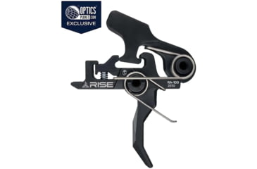 Image of Rise Armament OPMOD HEX-C 2-Stage Trigger, Curved, 4.5 lb, Black, RA-100-HEXC-BLK