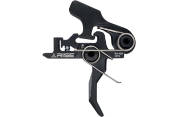 Image of Rise Armament OPMOD HEX-C 2-Stage Trigger, Curved, 4.5 lb, Black, RA-100-HEXC-BLK