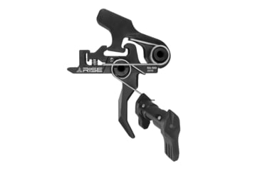 Image of Rise Armament OPMOD RA-100 HEXC Two Stage Trigger w/ Ambi Safety, Curved, 4.5lb, Black, RA-100-HEXC-6423