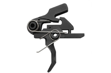 Image of Rise Armament OPMOD RA-101 HEX-C Single-Stage AR Trigger, Curved, 4lb, Black, RA-101-HEXC-BLK