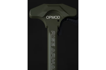 Image of Rise Armament OPMOD RA-212 Extended Latch Charging Handle, Olive Drab Green, RA-212-OP-ODG