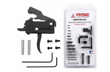 Image of RISE Armament OpticsPlanet Exclusive RAVE 140 Curved w/ AR-15 Lower Parts Kit, T017-12003