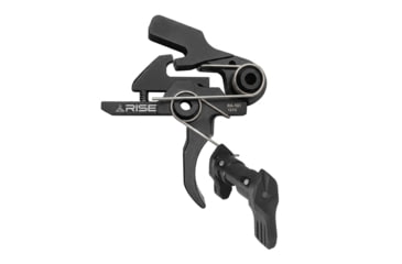 Image of RISE Armament RA-101 Single Stage Trigger w/ Ambi Safety, Curved, 4lb, Black, RA-101-6423