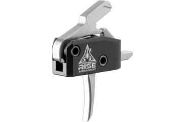 Image of Rise Armament RA-434 High Performance Trigger w/Anti-Walk Pins, .308/.223 AR, Silver, RA-434-SLVR