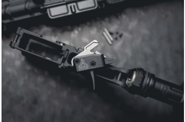 Image of Rise Armament RA-434 High Performance Trigger w/Anti-Walk Pins, .308/.223 AR, Black, RA-434-BLK