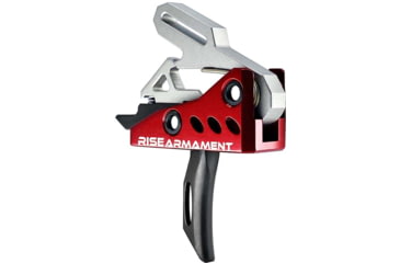 Image of RISE Armament RA-535 Advanced-Performance Trigger, Red/Black, Small, RA-535-BLK-ARP