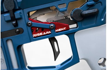 Image of RISE Armament RA-535 Advanced-Performance Trigger, Red/Black, Small, RA-535-BLK