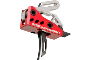 Image of RISE Armament RA-535 Advanced-Performance Trigger, Red/Black, Small, RA-535-BLK