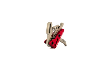 Image of Rise Armament RA-535 Advanced-Performance Trigger, Red/Silver RA-535-SLVR