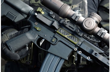 Image of Rise Armament RA-535 Advanced-Performance Trigger, Red/Silver RA-535-SLVR