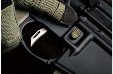 Image of Rise Armament RA-535 Advanced-Performance Trigger, Red/Silver RA-535-SLVR