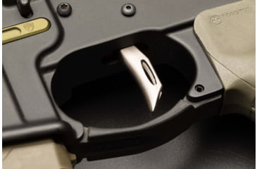 Image of Rise Armament RA-535 Advanced-Performance Trigger, Red/Silver RA-535-SLVR