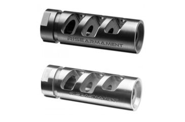 Image of Rise Armament RA-701 Compensator, Black, Silver