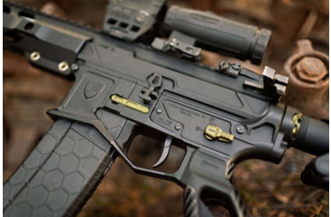 Image of RISE Armament Rave 140 Curved 3.5lb Drop-In Trigger w/ Anti Walk Pins, Black, RA-R140-AWP