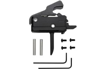 Image of RISE Armament Rave 140 Flat 3.5lb Drop-In Trigger w/ Anti Walk Pins, Black, RA-R140F-AWP