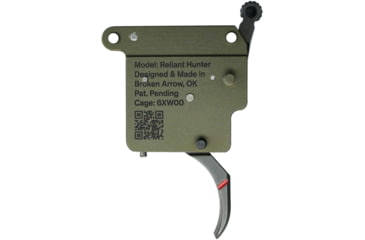 Image of RISE Armament Reliant Hunter Rem 700 Drop-In Trigger, Green/Black, RA-740