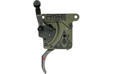 Image of RISE Armament Reliant Hunter Rem 700 Drop-In Trigger, Green/Black, RA-740