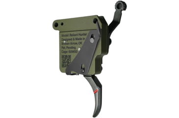 Image of RISE Armament Reliant Hunter Rem 700 Drop-In Trigger With Bolt Release, Green/Black, RA-740-BC