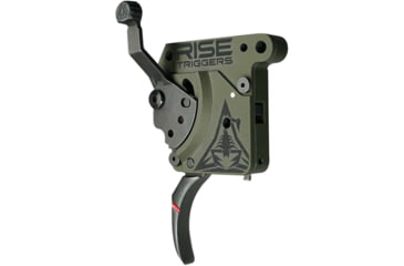 Image of RISE Armament Reliant Hunter Rem 700 Drop-In Trigger With Bolt Release, Green/Black, RA-740-BC