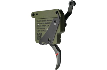Image of RISE Armament Reliant Hunter Rem 700 Drop-In Trigger With Bolt Release, Green/Black, RA-740-BC