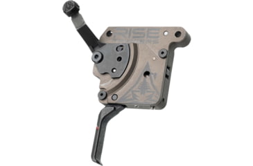Image of RISE Armament Reliant Pro Rem 700 Drop-In Trigger With Bolt Release, Flat Blade, FDE/Black, RA-735-F-BC